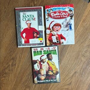 Santa Claus Dvds Bundle